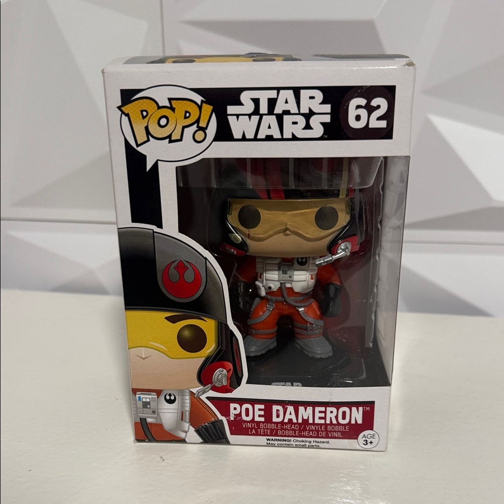 Funko Star Wars Poe Dameron Figure - Red and Black